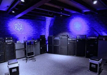 New bass amp test room at Musik Produktiv